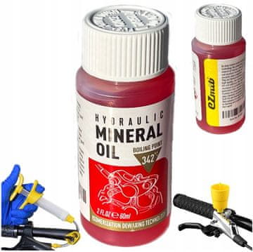 shumee Mineralno olje za hidravlične kolutne zavore na kolesih EZmtb 60 ml