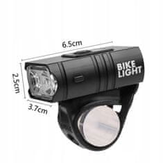 shumee LED kolesarska luč 1000lm 1500mAh za sprednjo in zadnjo LED aluminijasto osvetlitev
