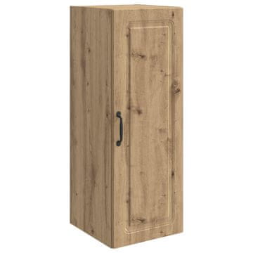 Vidaxl Omara za steno 33 x 34,5 x 90 cm Inženirski les Artisan hrast