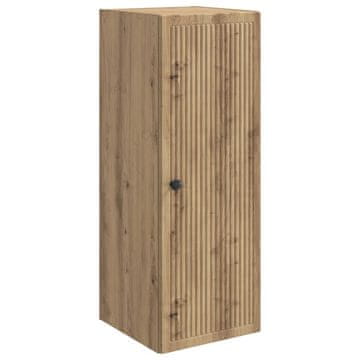 Vidaxl Omara za steno 33 x 34,5 x 90 cm Inženirski les Artisan hrast