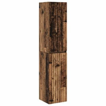 Vidaxl Omejen kabineta za kopalnico Star les 33 x 34,5 x 160 cm