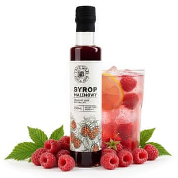 shumee MALINOV SIRUP 250 ml IZ NARAVNIH MALIN Z VRHUNSKIM TRSNIM SLADKORJEM