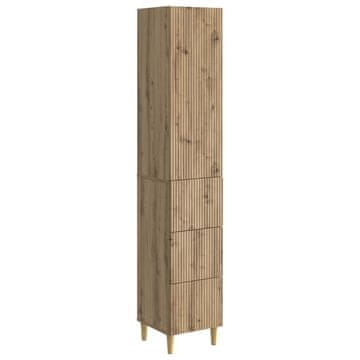Vidaxl Set omar 2 szt. 33 x 34,5 x 90 cm Inženirski les