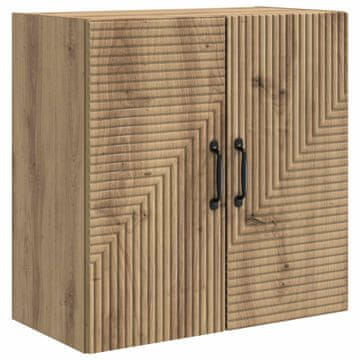 Vidaxl Omara za steno 59 x 31 x 60 cm Inženirski les Artisan hrast