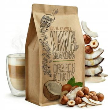 shumee MLETA KAVA Z OKUSOM OREŠČKOV IN KOKOSOV kokos 1 kg Green Touch