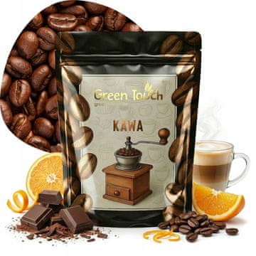 shumee Aromatizirana kavna zrna s čokolado in pomarančo 200 g Green Touch