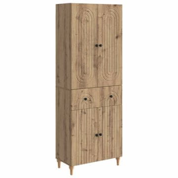 Vidaxl Set omar 2 szt. 66 x 34,5 x 90 cm Inženirski les