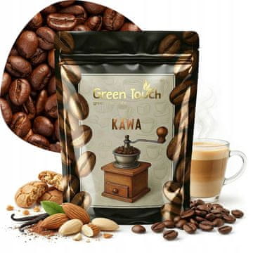 shumee Aromatizirana kavna zrna AMARETTO Arabica mandljev liker 200 g Green Touch