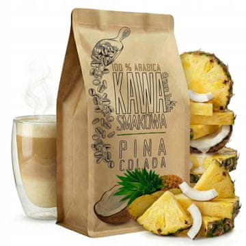shumee MLETA KAVA z okusom PINA COLADA, kokosa in ananasa, rum 1 kg Green Touch