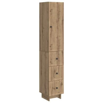 Vidaxl Set omar 2 szt. 33 x 34,5 x 90 cm Inženirski les