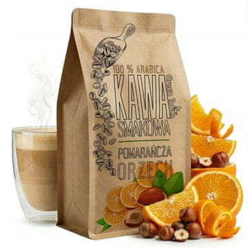 shumee KAVA V ZRNIH Z OKUSOM POMARANČE Arabica 250 g Green Touch