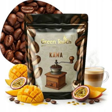 shumee KAVA V ZRNIH S PASSIJO IN MANGOM 200 g sadna kava Green Touch