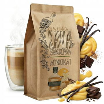 shumee Aromatizirana KAVNA ZRNA ADVOCAT advocat arabica liker 1 kg Green Touch