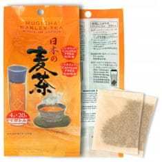 shumee JAPONSKI JEČMENOV ČAJ MUGICHA v 80 g vrečkah (4 g x 20) brez kofeina