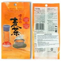 shumee JAPONSKI JEČMENOV ČAJ MUGICHA v 80 g vrečkah (4 g x 20) brez kofeina