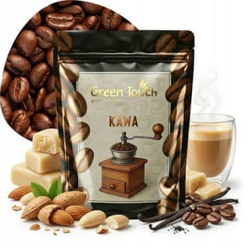 shumee KAVA V ZRNIH Z OKUSOM MARCIPANA marcipan mandelj 200 g Green Touch