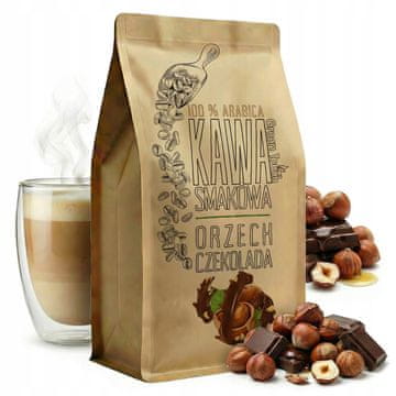 shumee KAVA V ZRNIH Z OKUSOM OREŠČKOV IN ČOKOLADE Arabica 1 kg Green Touch