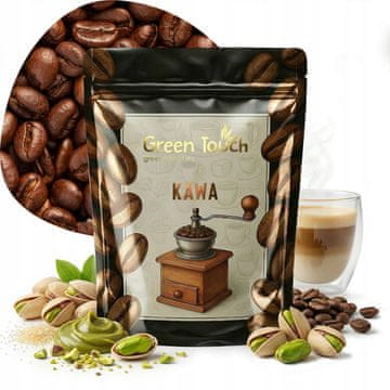 shumee KAVA V ZRNIH Z OKUSOM PISTACIJE pistacija arabica 200 g Green Touch