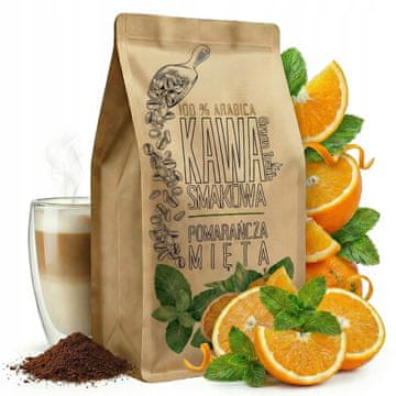 shumee KAVA V ZRNU POMARANČA Z METO meta pomaranča 1 kg Green Touch