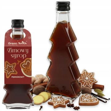 shumee ZIMSKI SIRUP ZA MEDENJAKE 200 ml NARAVNA VANILIJA BOŽIČNA DREVEČKA STEKLENIČKA ZA ČAJ