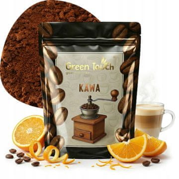shumee MLETA KAVA z okusom POMARANČE sočna pomaranča 200 g Green Touch