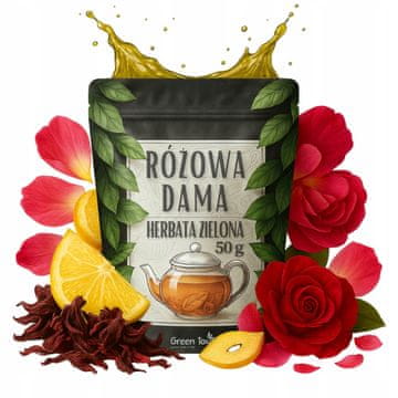 shumee Zeleni čaj Sencha PINK LADY 50 g VRTNICA S ČEŠNJO - LAHEK IN CVETNI
