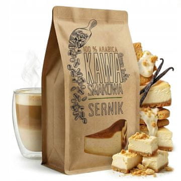 shumee Aromatizirana mleta KAVA CHEESECAKE torte z okusom sirove torte 1 kg Green Touch