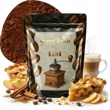 shumee JABOLČNA PITA Z OKUSOM MLETE KAVE jabolčno-cimetova torta 200 g Green Touch