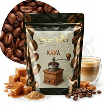 shumee KAVNA ZRNA z okusom KARAMELA karamelna karamelna sladica 200 g Green Touch