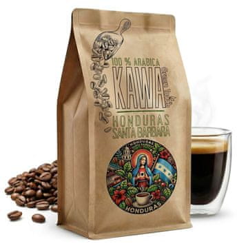 shumee KAVA V ZRNIH HONDURAS SANTA BARBARA 100% Arabica sveža 250 g Green Touch