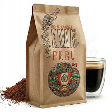 shumee Mleta kava PERU regija Junin naravna 100% Arabica 1 kg Green Touch