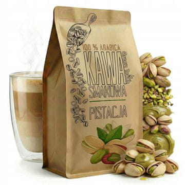 shumee MLETA KAVA z okusom PISTACIJE in arabice 250 g Green Touch