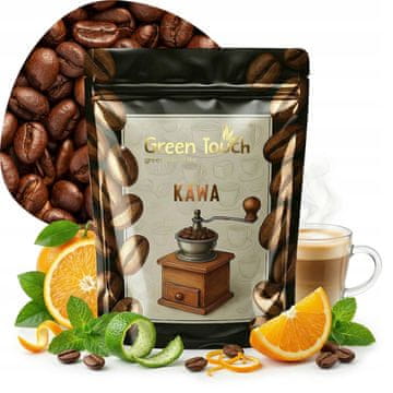shumee KAVA V ZRNIH POMARANČA Z METO meta pomaranča 200 g Green Touch