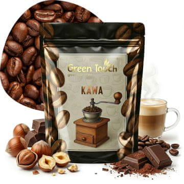 shumee KAVA V ZRNIH Z OKUSOM OREŠČKOV IN ČOKOLADE Arabica 200 g Green Touch