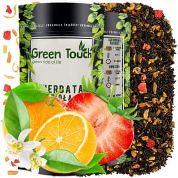 shumee Rdeči puerh čaj pomaranča 50g z jagodo