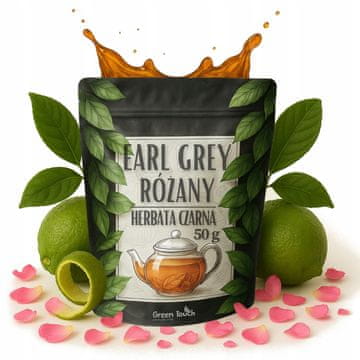 shumee Črni čaj EARL GREY RED 50 g ROSE CEYLON AROMATIČNI BERGAMOT