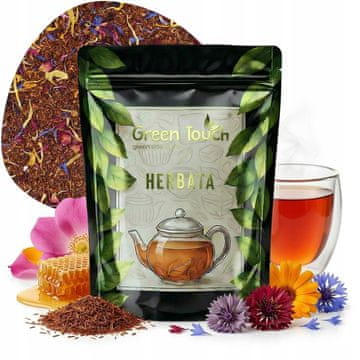 shumee Rooibos čaj MED 100 g RISNI MED ROOIBOS Z VEČCVETNIM MEDOM