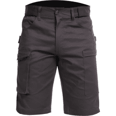 Nikcorp Moške delovne kratke hlače Cargo premium, siva, XL – regular fit elastičen pas, mešanica bombaž/elastan 97/3, večnamenski žepi na ježka, odsevni elementi, tehnični zadrga in kaveljček
