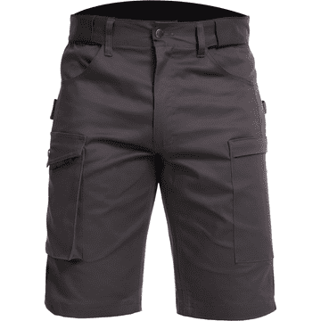 Nikcorp Moške delovne kratke hlače Cargo premium, siva, XL – regular fit elastičen pas, mešanica bombaž/elastan 97/3, večnamenski žepi na ježka, odsevni elementi, tehnični zadrga in kaveljček