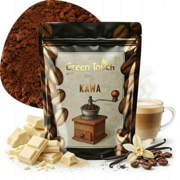 shumee Aromatizirana MLETA KAVA BELA ČOKOLADA čokolada 200 g Green Touch