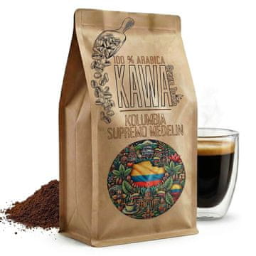 shumee Mleta KOLUMBIJA SUPREMO MEDELIN KAVA 100% Arabica 1 kg Green Touch