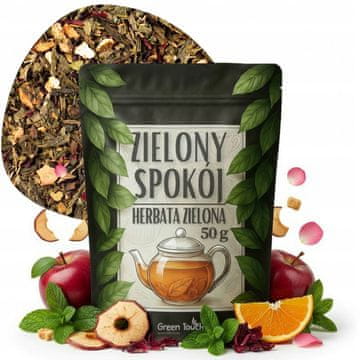 shumee Zeleni čaj GREEN PEACE 50 g LIMONA LIMONA JABOLKO HIBISKUS POMARANČA VRTNICA