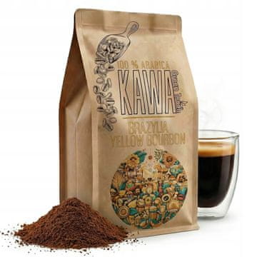 shumee Mleta kava BRAZIL RUMENI BOURBON 100% Arabica 250 g Green Touch