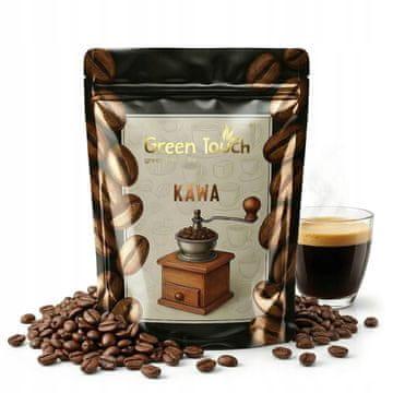 shumee KAVA v zrnu 100 % Arabica GREEN TOUCH BLEND 200 g Brazilija Uganda Peru