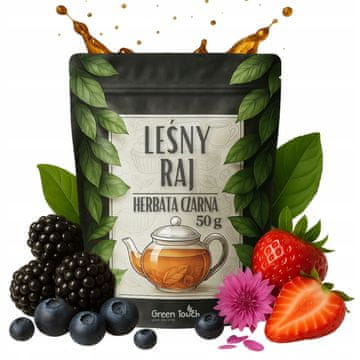 shumee Črni čaj GOZDNI RAJ 50 g ASSAM ROBIDA BOROVNICA JAGODA LIMETA PREMIUM