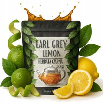 shumee Črni čaj Earl Grey Lemon 50 g cejlonska limonina lupina bergamotka