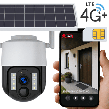 shumee VC3-4G V380 PRO GSM solarna vrtljiva kamera