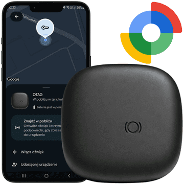 shumee Obesek za ključe F17 Google Find My Locator