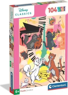 Clementoni Puzzle Aristocats 104 kosov