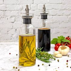 ADHOC Steklenica za olje ali kis Aroma Pour 500ml / steklo, inox